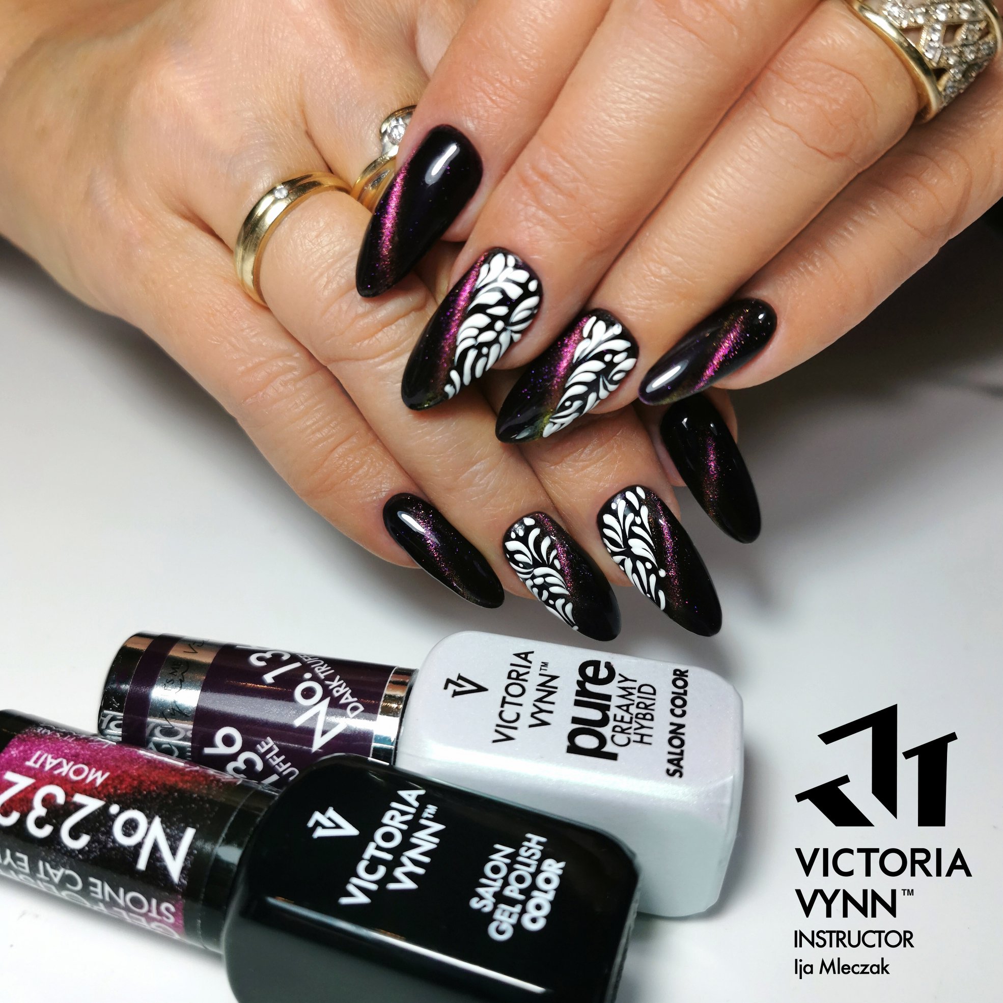 Gel Polish-Victoria Vyn-STONE CAT EYE-232 Mokait - Bild 4