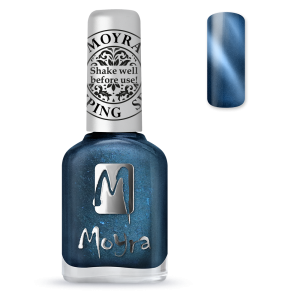 Moyra Stamping Polish SP33 Cat Eye Magnetic Blue