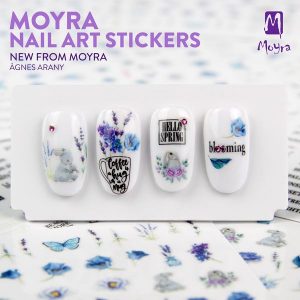 Moyra självhäftande nail stickers nr 17