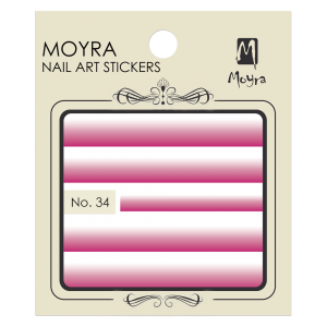 MOYRA NAIL ART STICKER NO. 34