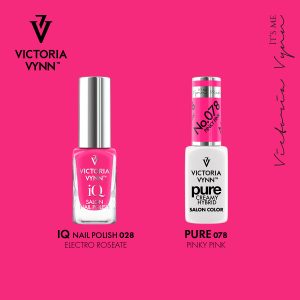 IQ NAIL POLISH Victoria Vynn- 028 ELECTRO ROSEATE