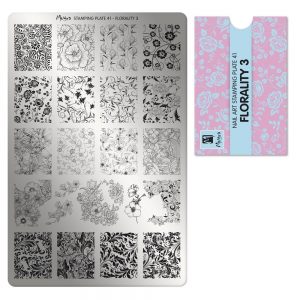 MOYRA STAMPING PLATE No.41 Florality 3
