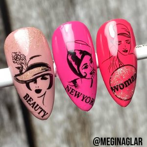 MOYRA MINI Stamping Plate No.125 JOIN MY FACE BOOK