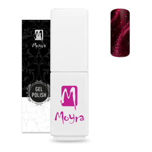 Moyra Mini gel polish no. 504 Magnetic Burgundy red