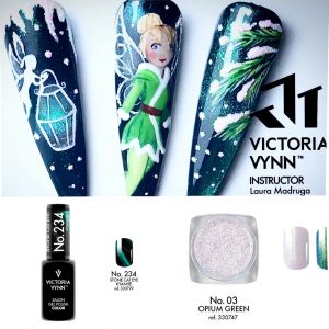 Glitter-Nail Art DUST-Victoria Vynn- 03 OPIUM GREEN