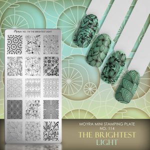 MOYRA MINI Stamping Plate No.114 The brightest light