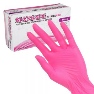 Nitrilhandskar-Maxsafe-100-Pack-pink-S