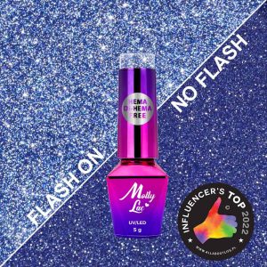 Gelpolish Molly Lac-HEMA free-FLASHING LIGHTS-nr 617
