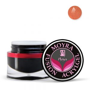 Polygel-Moyra Fusion Color GLITTER Acrylgel-nr.105 Peach Shine
