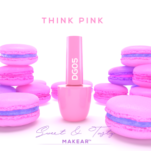 Gelpolish-Makear-Sweet & Tasty-Think Pink-DG05