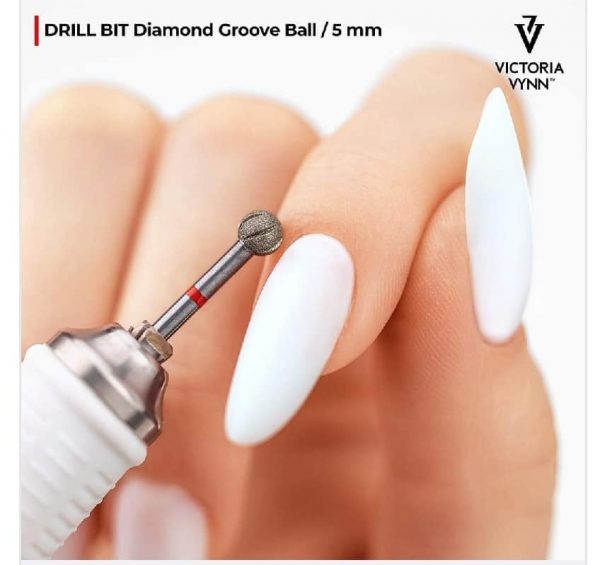 diamant-bit-manikyr-nail-drill-bit-diamond-groove-ball-5mm-till-elfil-borttagning-av-nagelbanden-för-naglar-dinanaglar-victoria-vynn-för-höger-och-vänster-hand-exempel-bild