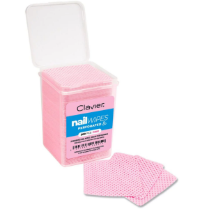 NAIL WIPES-luddfria pads-perforerad-200st-PINK