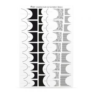 MOYRA STAMPING PLATE-Try-on plate SHEET no. 132