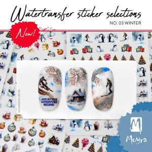 MOYRA WATERTRANSFER STICKER No. 03 WINTER