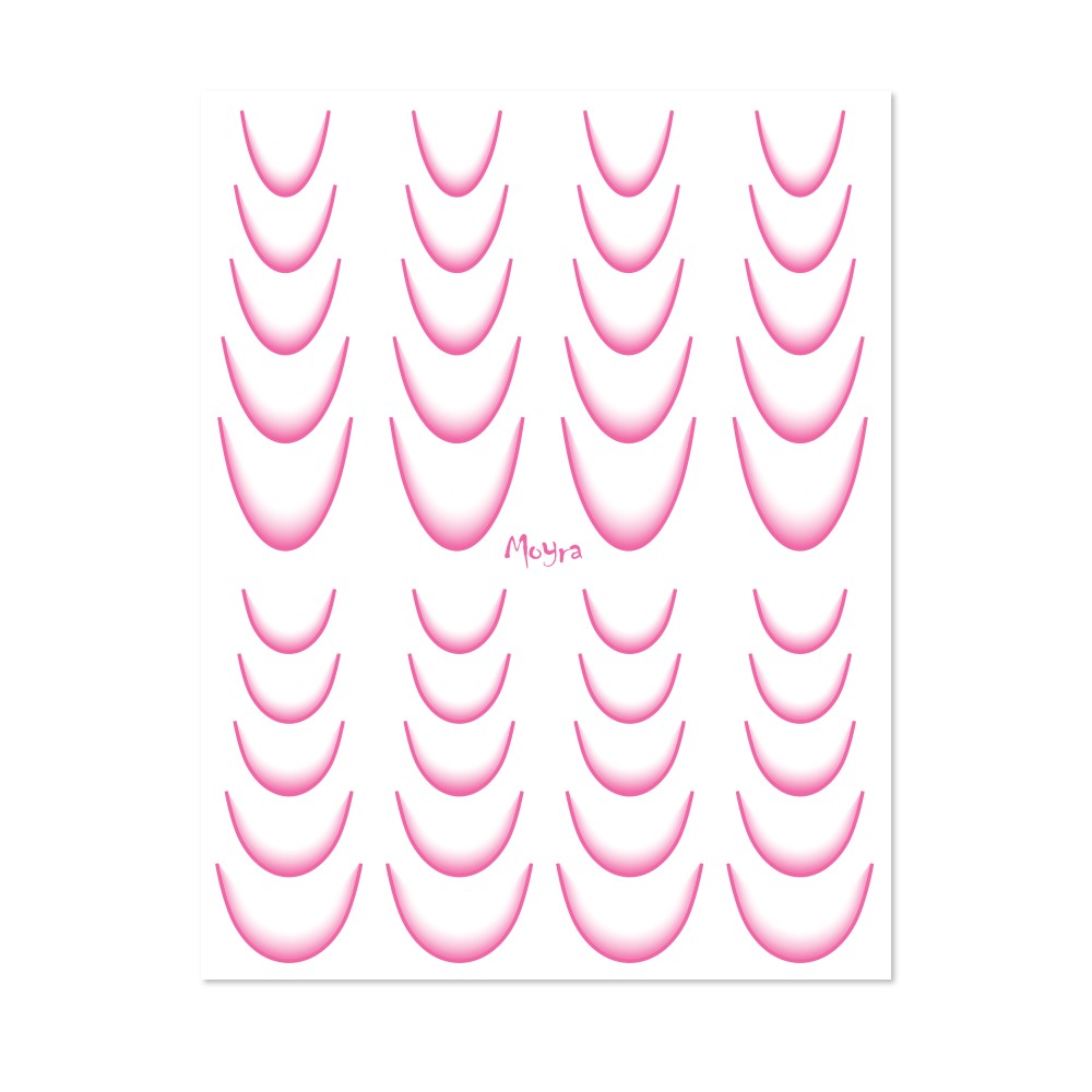 klistermärke-nailart-nail-stickers-från-moyra-vattentransfer-dekaler-naglar-ombre-dinanaglar-08-pink-rosa